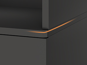 microwave storage cabinet