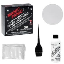 super strength bleach kit with 30 developer for hair delivering consistent bright blonde tones