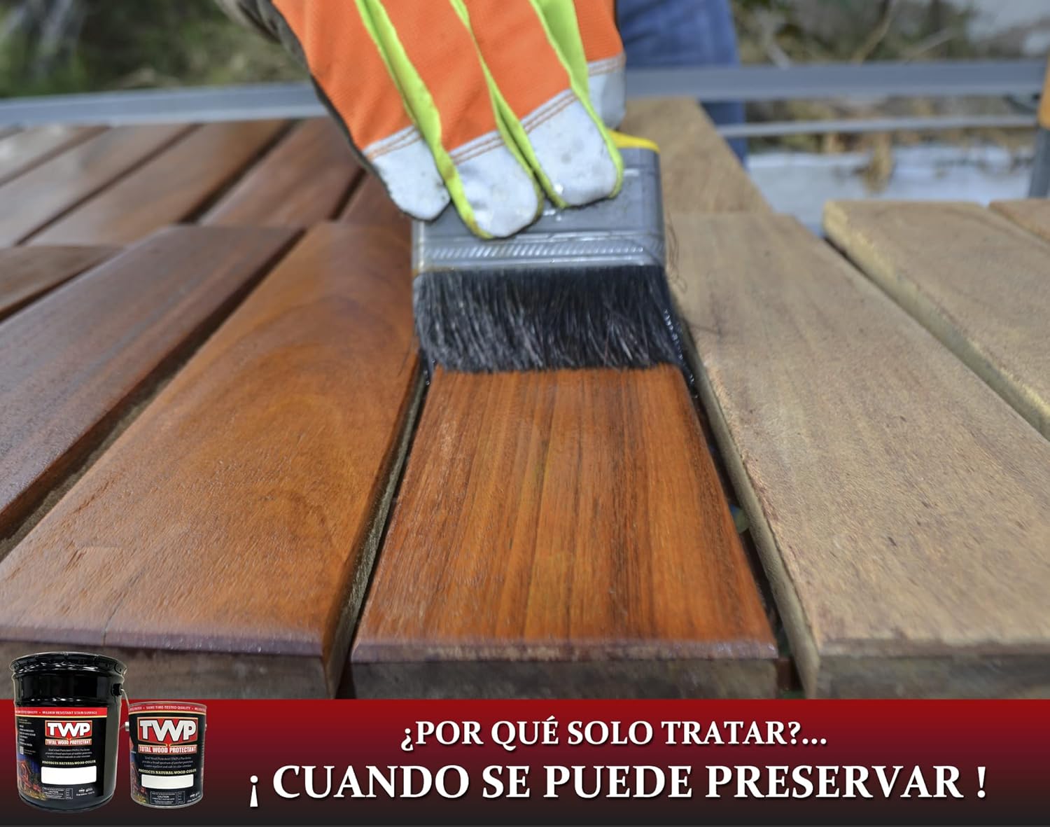 AMTECO INC TWP-100-1 Gallon Clear Extention Oil Stain, 1 Gallon