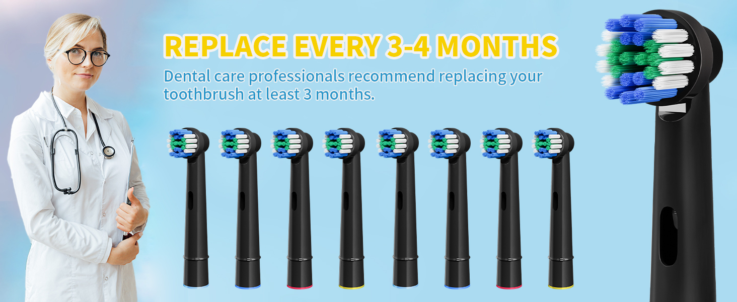 Replacement Toothbrush Heads