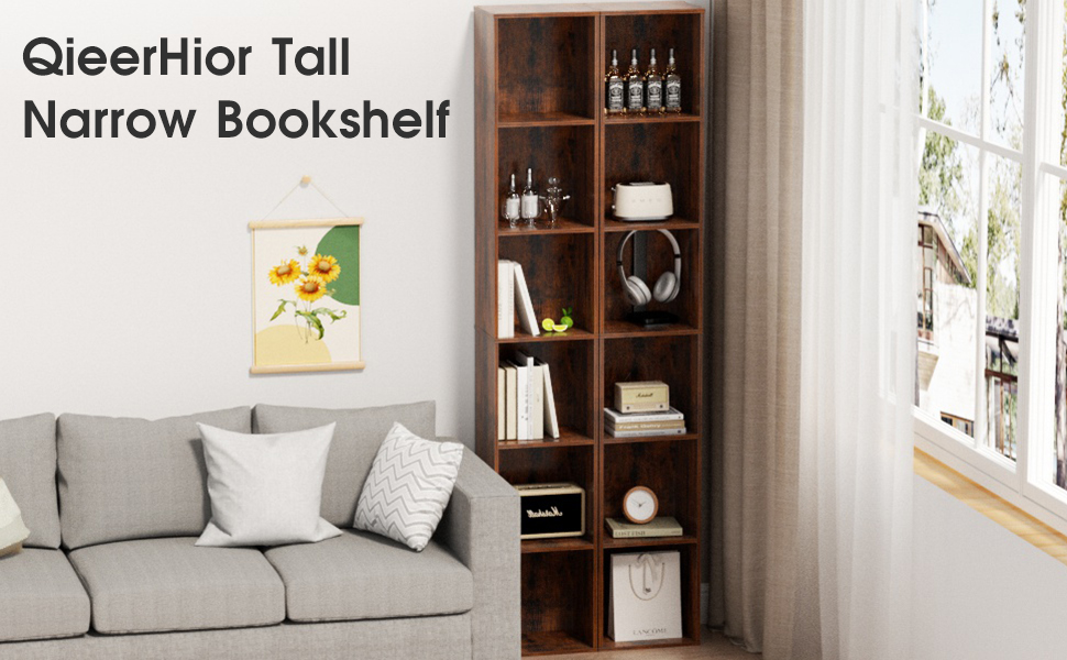 tall bookshelf