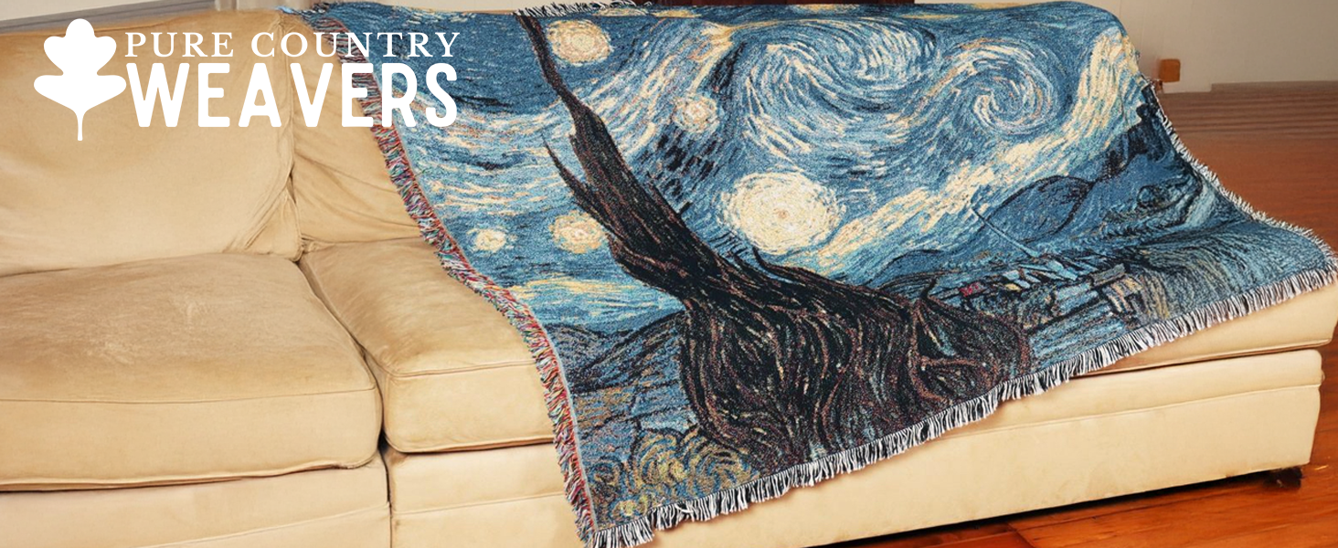 Pure Country Weavers woven throw blanket