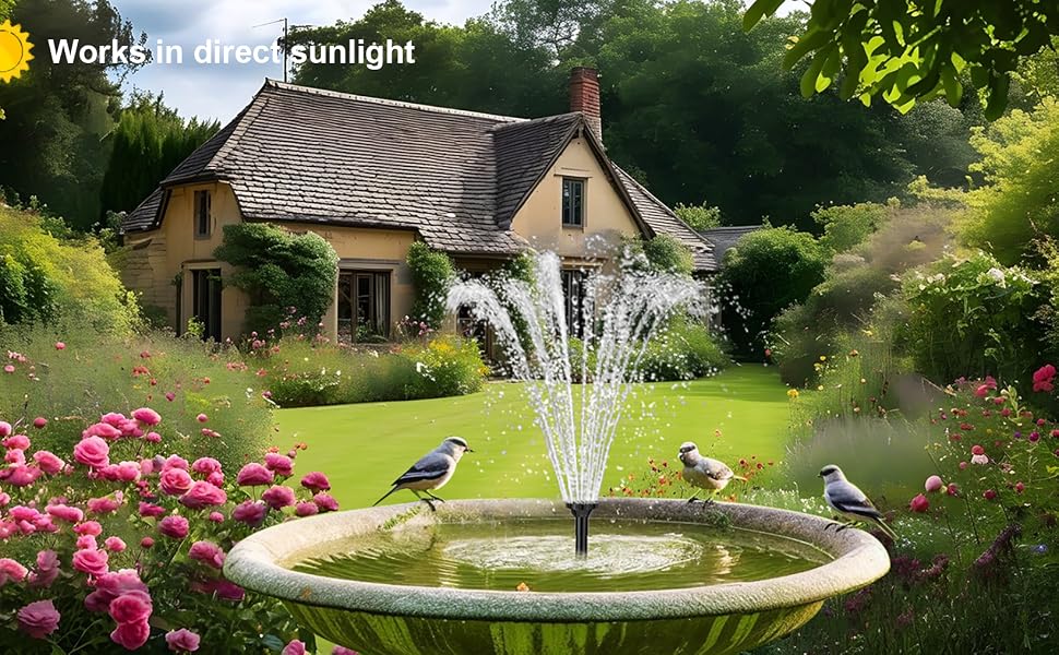 solar fountain pump