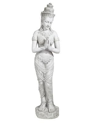 Thai Teppanom Beautiful Being Asian Decor Garden Statue