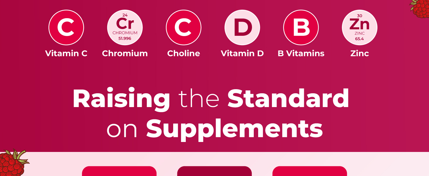 Morning Multivitamin Liquid PS Free | Raspberry | 1 oz 8-pack