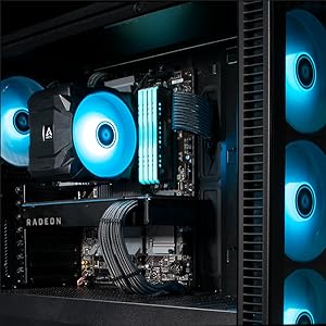 PST splitter cable for 4 case fans