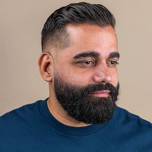 Man with short hair styled with Suavecito Hair Cream