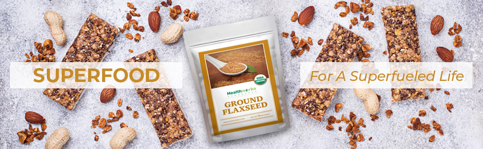 Ground Flaxseeds Superfood