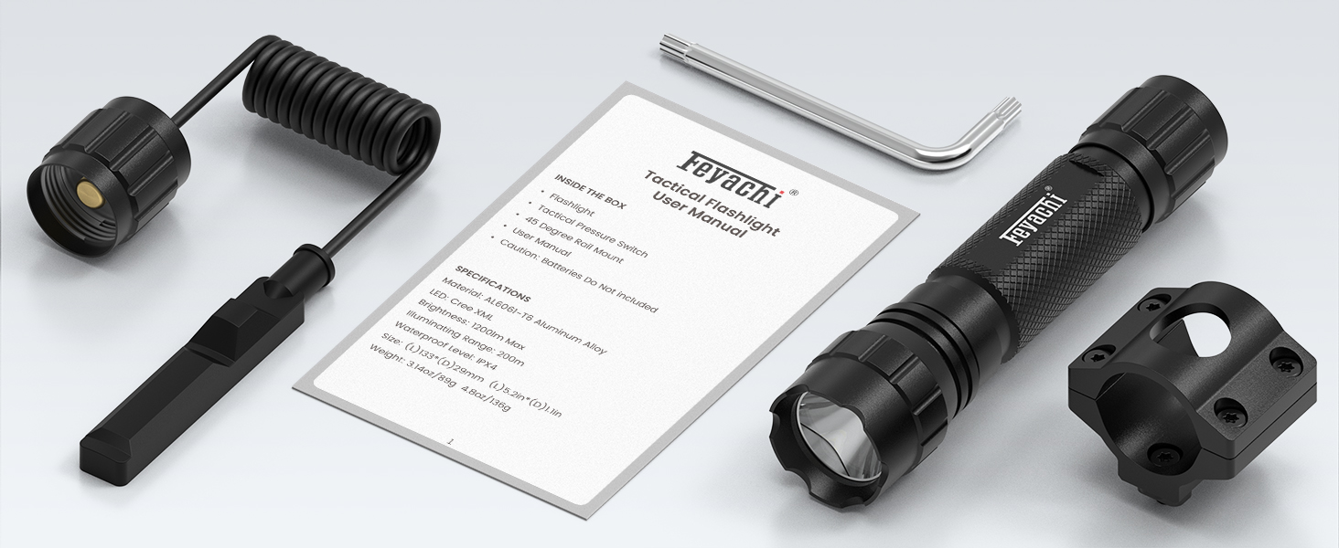 Feyachi FL22-MB Tactical Flashlight