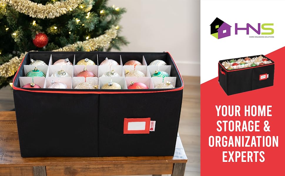 ornament storage box for 54 4" sized ornaments