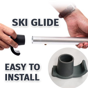 tulimed ski glide for folding walker