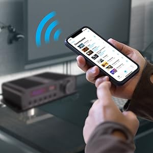 audio; power; amplifier; system; 5 channel; stereo; speaker; bluetooth; remote; HDMI; PFA540BT