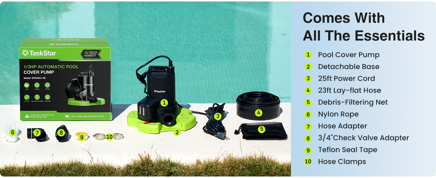 Pool Cover Pump