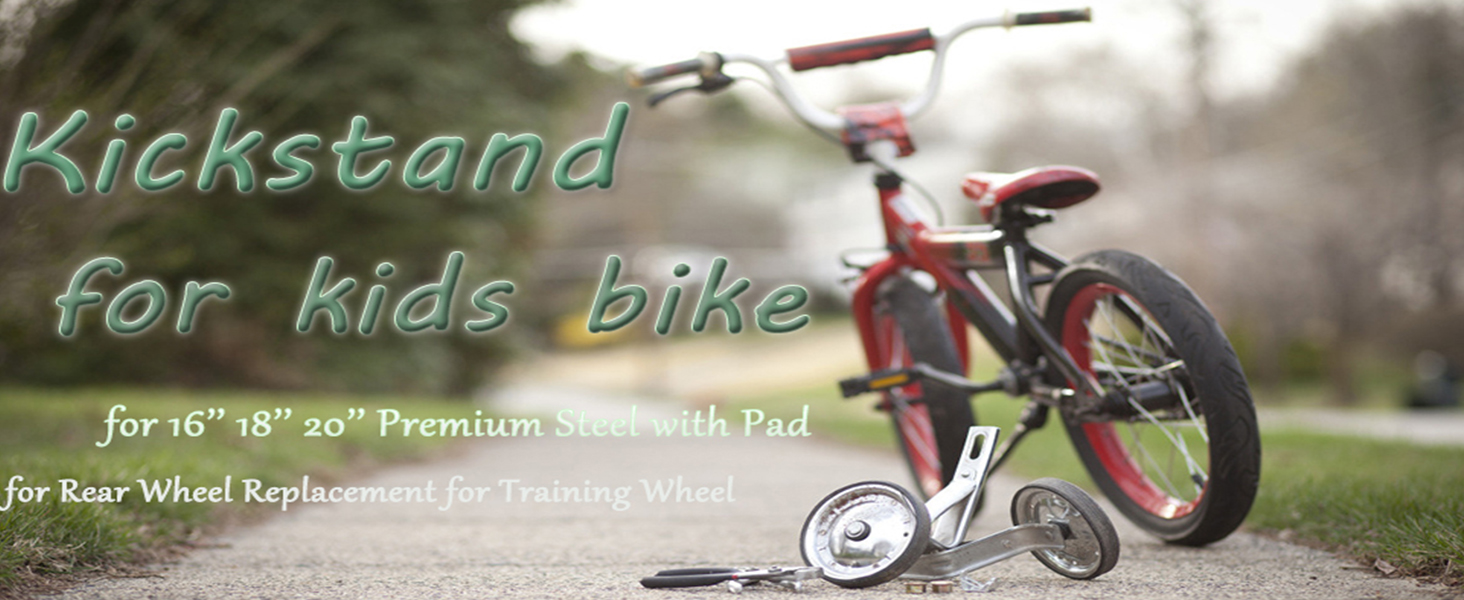 Length adjustable: This bike kickstand fits 16" 18" 20" kickstand. This bike kickstand with a wrench