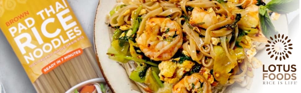 B071X4DW41, Pad Thai, Rice Noodles,