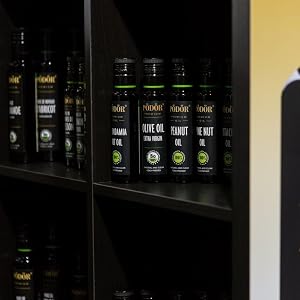 pödör oils on a shelf