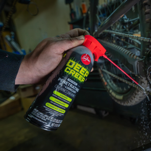 Deep Creep cleans and protects metals, tools, and more