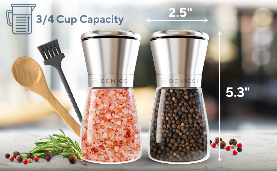 3/4 Cup Capacity