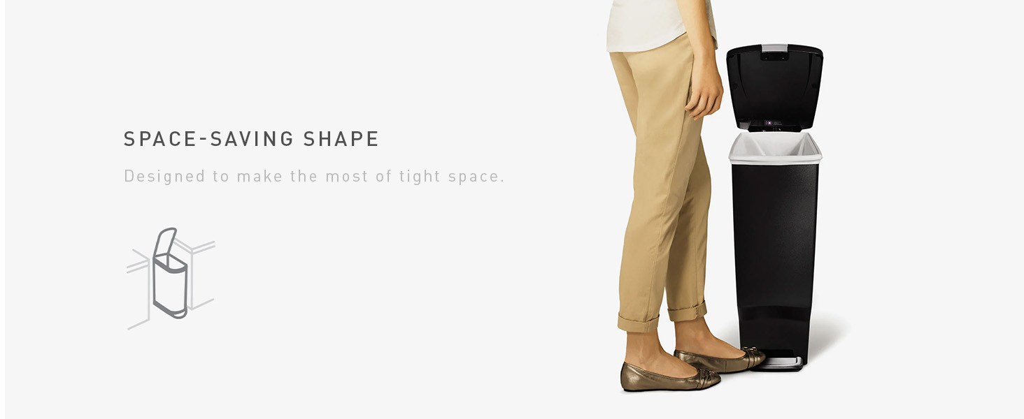 Space-Saving Shape | Designed to make the most of tight space