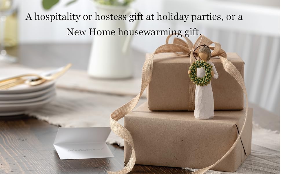 A hospitality or hostess gift at holiday parties, or a New Home housewarming gift.
