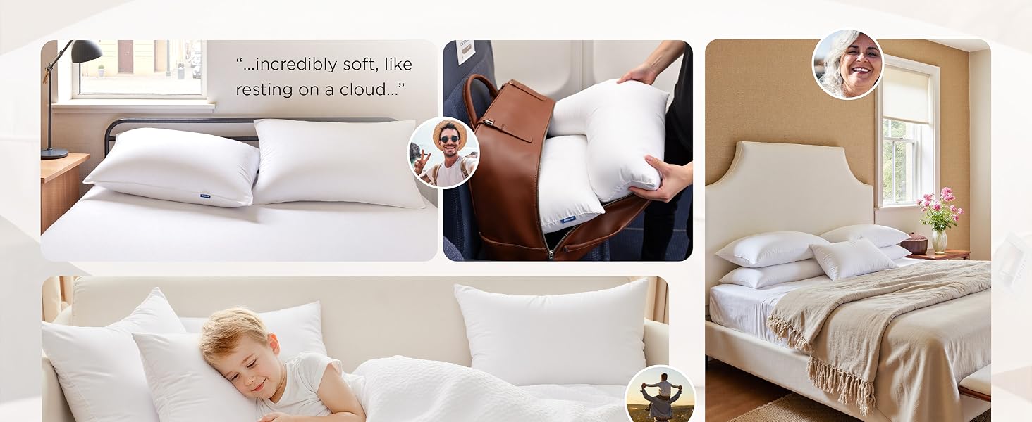 Pillows Queen Size Set of 2