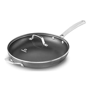 Calphalon Classic Nonstick 12-Inch Fry Pan with Cover - Hero Image