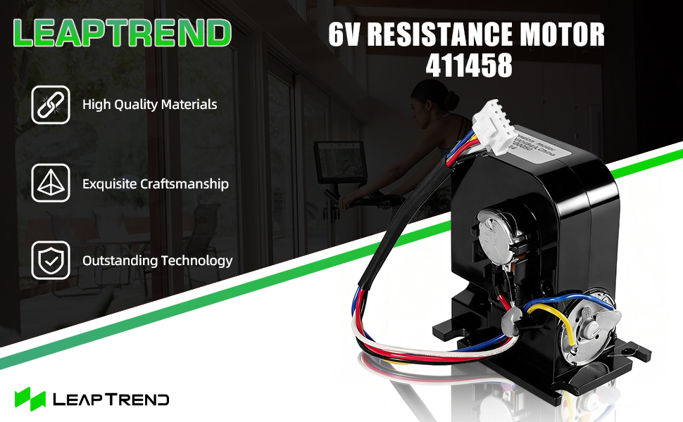 LEAPTREND 411458 Resistance Motor 6V Tension Motor