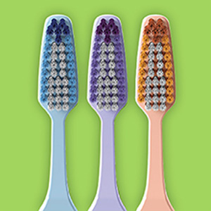 3 Color Brush Handles