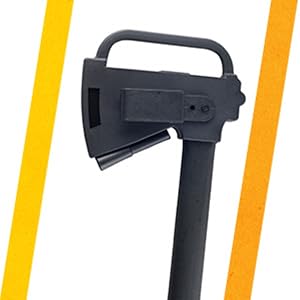 Image of bushcraft tools, overlanding gear, axe travel size.