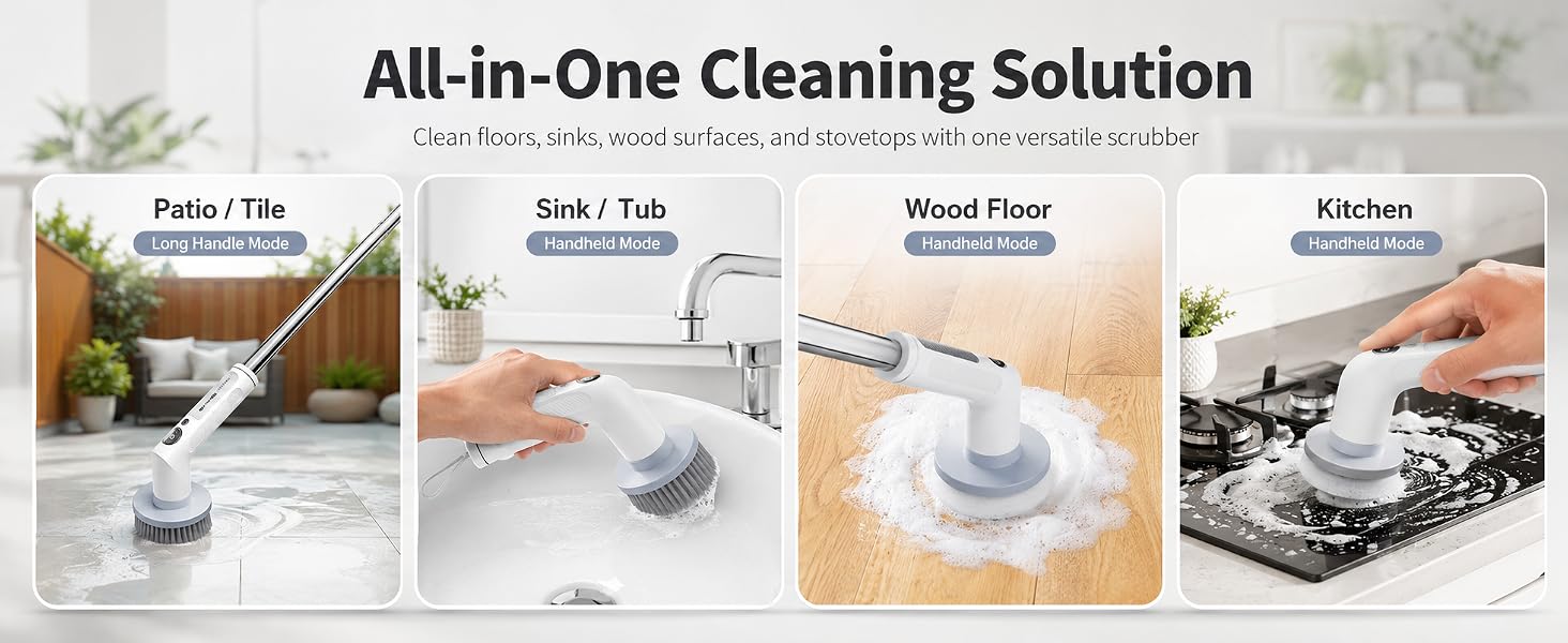 Electric Spin Scrubber