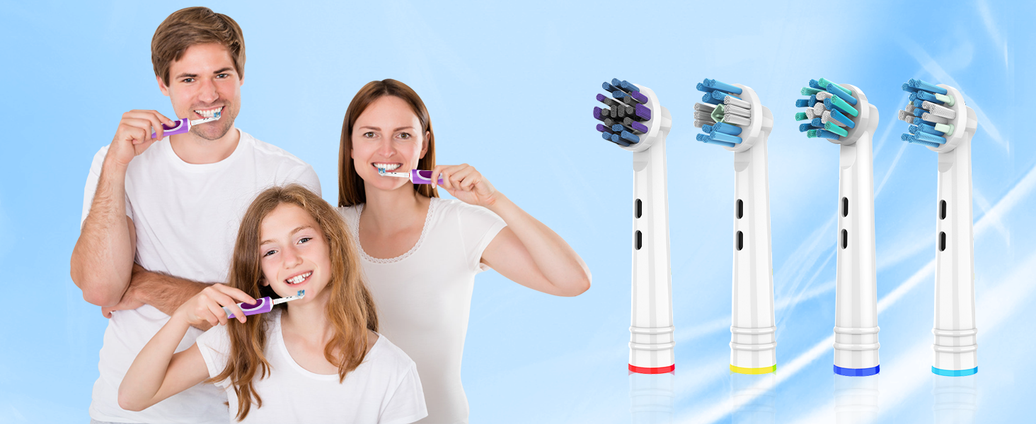 oral-b replacement heads