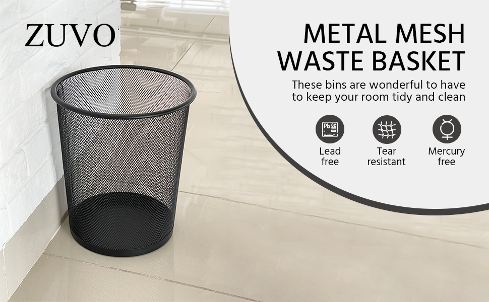 trash can bathroom garbage small round cans with lids bin waste basket office trash dustbin mesh