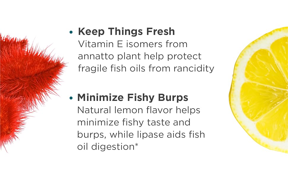 no fishy burps fishy taste burpless lemon