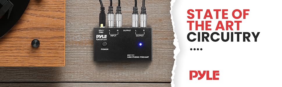 Mini Phono Turntable Preamp; Phonograph Preamp; Mini Electronic Audio Stereo Phonograph;