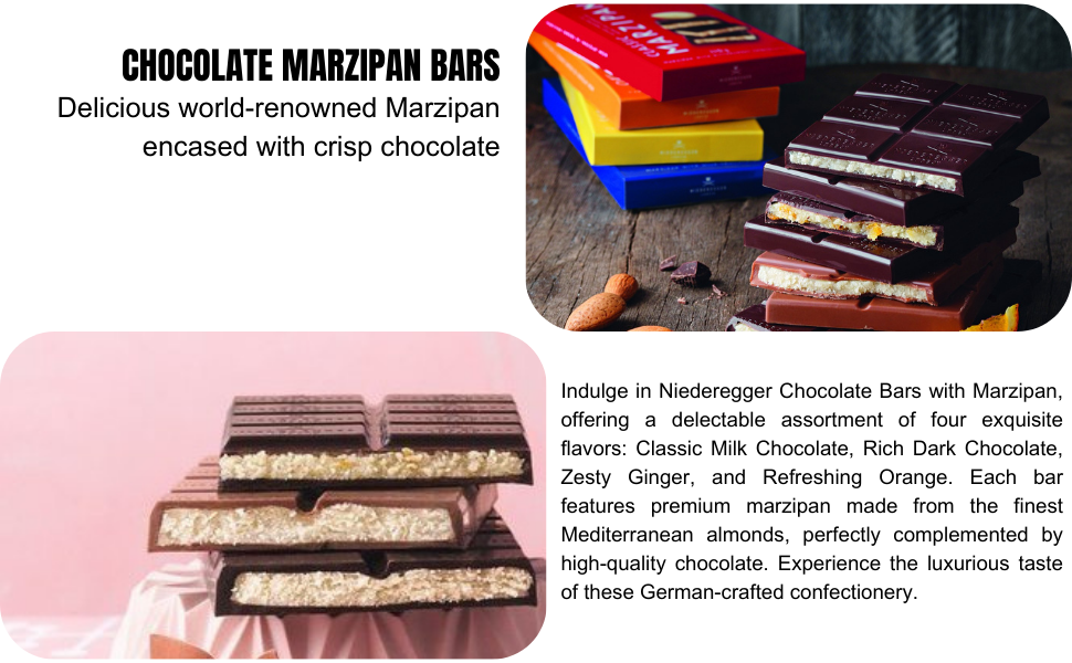 Niederegger Chocolate Marzipan Bars