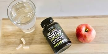 Organic Apple Cider Vinegar Capsules pills tablets healthy digestion