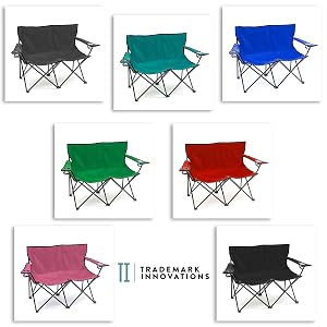 camping chair, folding chair, loveseat camping chair, two seater camping chair