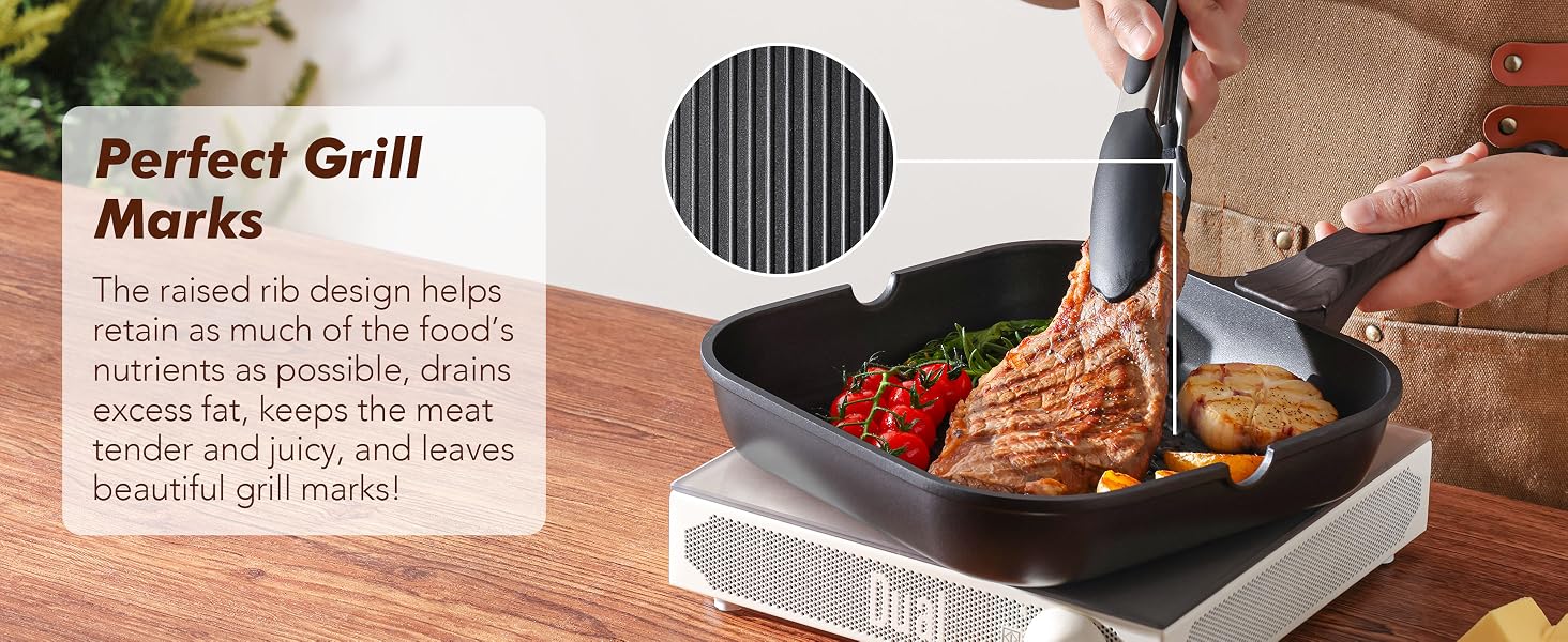 grilling pan nonstick griddle pan steak pan