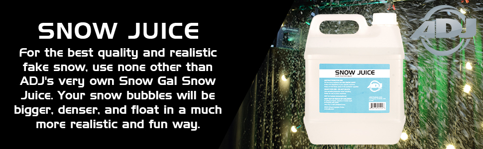 snow juice, adj, snow machine