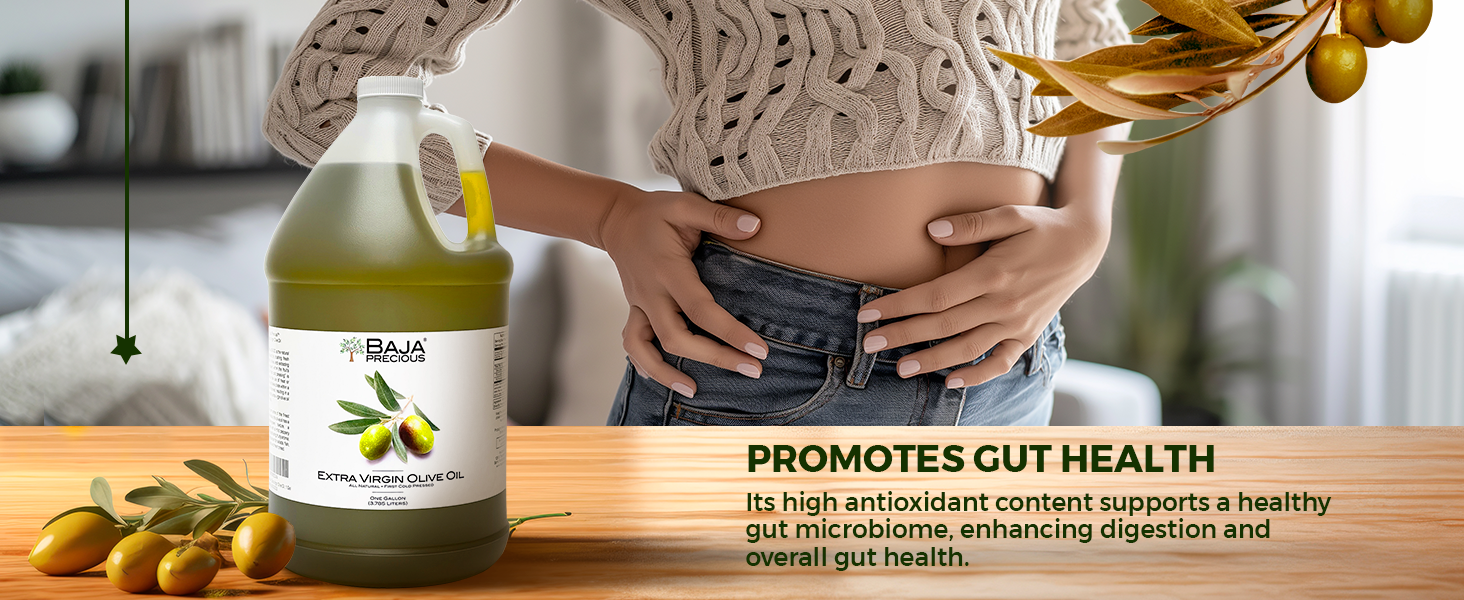 Extra Virgin Oil for gut health