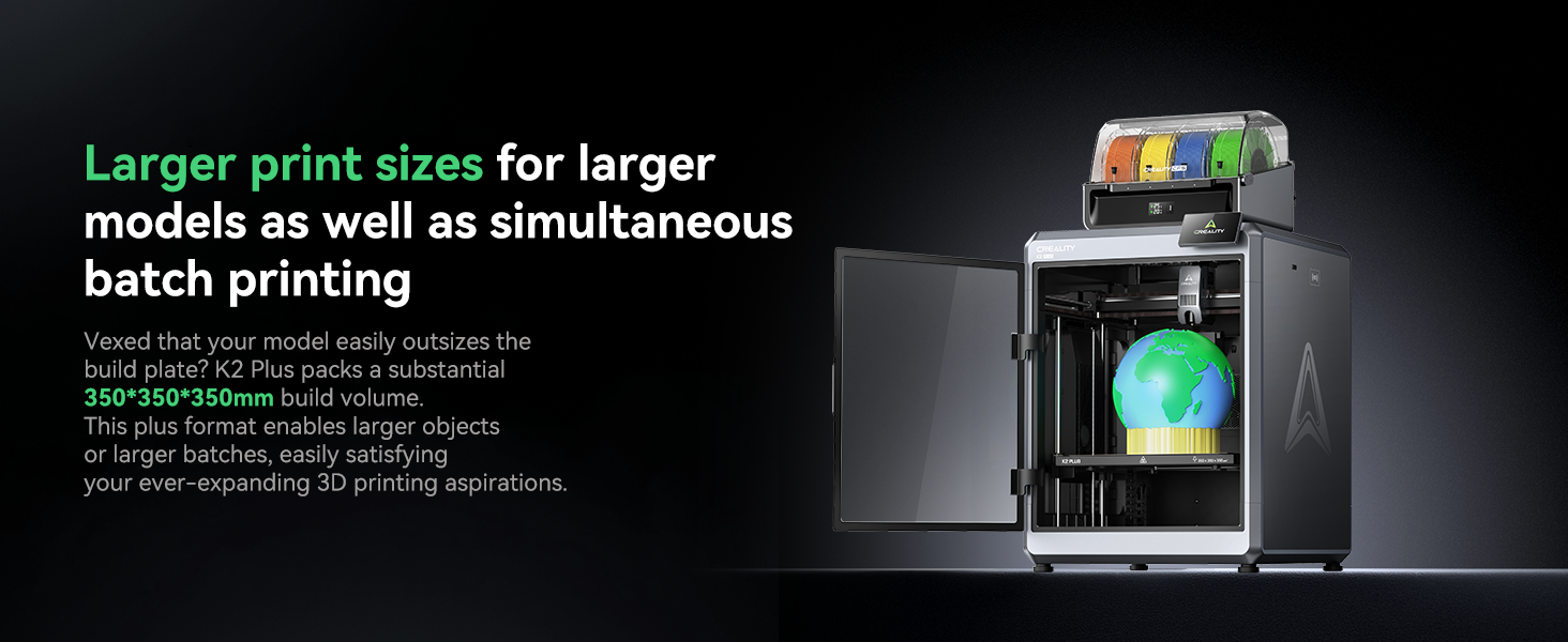 Larger print sizes