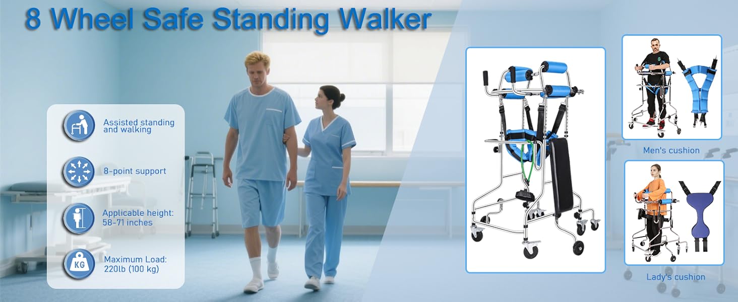 standing walkers for seniors hemi walker for stroke patient standing frames for rehabilitation