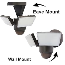 Led motion security sensor battery beams light outdoor shed detection wireless garage basement deck