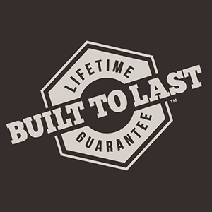 Built to Last Lifetime Promise seal for rolling coolers and large wine coolers