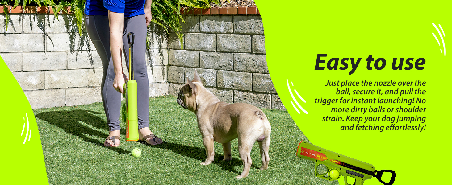 Hyper Pet Mini K9 Kannon Dog Ball Thrower Launcher