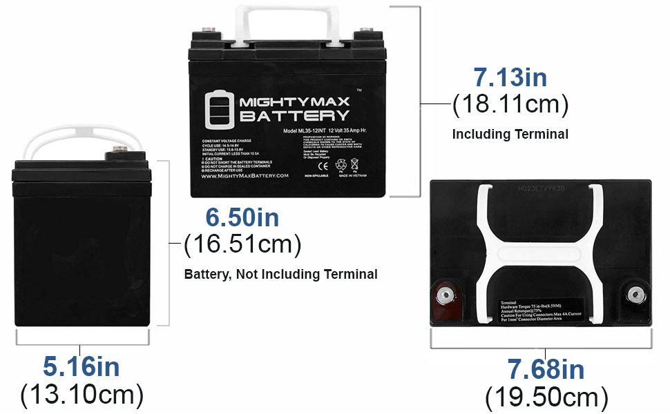 mighty max battery 12 v 35 ah rechargeable battery maintenance free battery solar power battery