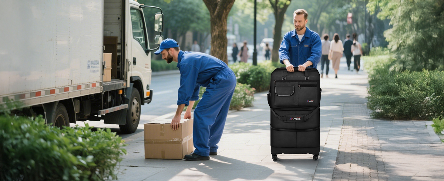 Rolling Wheeled Duffel Bag