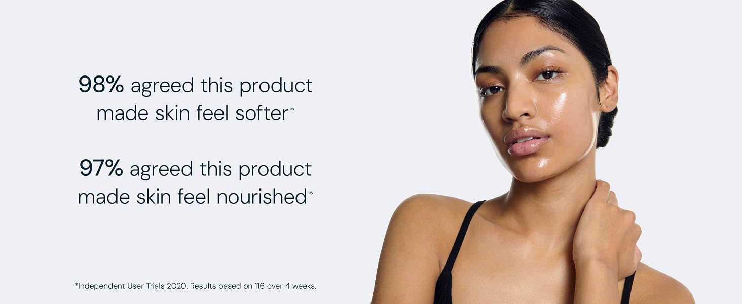 skin feels softer and more nourished