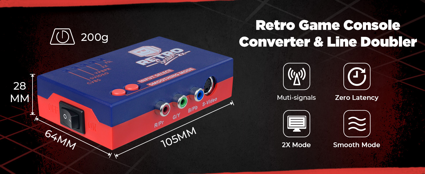 retro game converter and line doubler