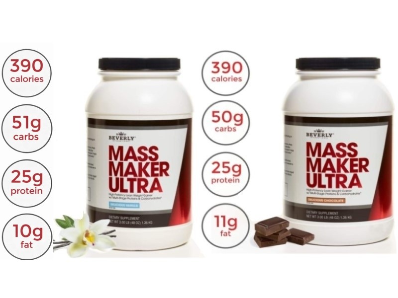Mass Maker Vanilla and Chocolate